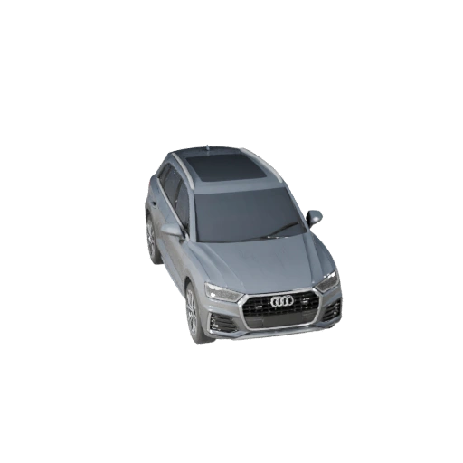 Audi Inspirado SUV Modelo 3D para Blender y Juegos - PBR