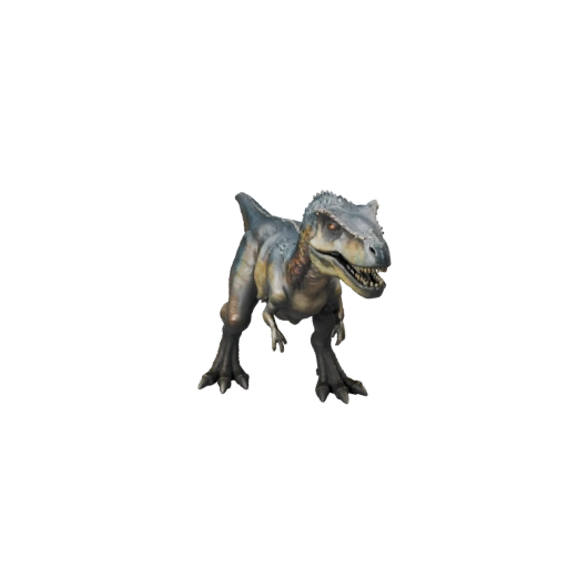 Modello 3D Velociraptor Cartone Animato - Asset Stilizzato per Animazione