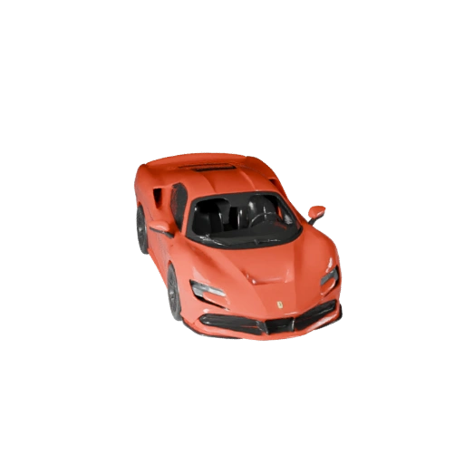 Voiture de sport inspirée de Ferrari imprimable STL Modèle 3D pour