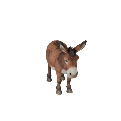Modelo 3D de Burro para Unity - Asset Listo para Juego, FBX | Libre de Regalías