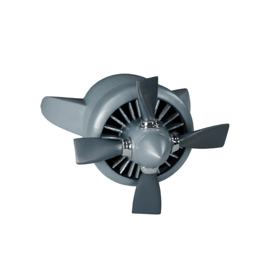 Hélice de Avión Modelo 3D para Blender y Juegos - PBR