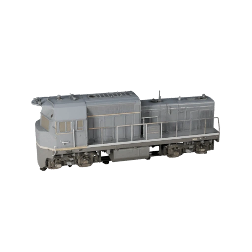 Diesellokomotive 3D Modell für Unity - Low Poly PBR Asset
