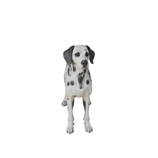 Далматинская собака 3D модель для Blender - PBR ресурс с текстурами