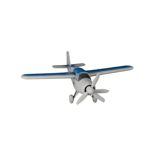 Avión de Hélice Imprimible STL Modelo 3D para Coleccionables y