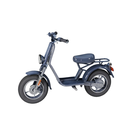 Retro-Roller 3D-Modell für Blender - Renderbereite Asset
